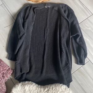 Dark grey cardigan